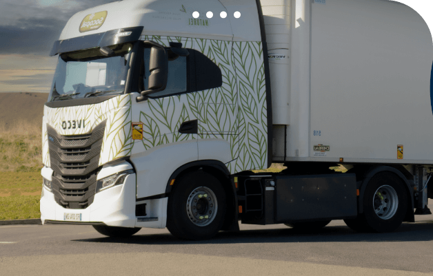 Camion de gaz à Rouvroy - SOCOPAL